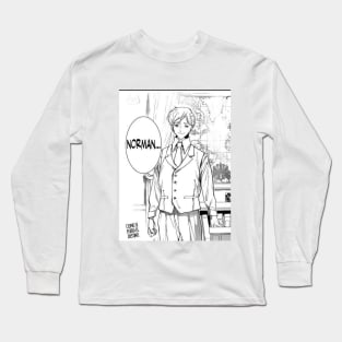 El reencuentro de Norman the promised neverland manga Long Sleeve T-Shirt